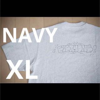 XL everyone Tokyo × j.30000 ロゴTシャツ NAVY