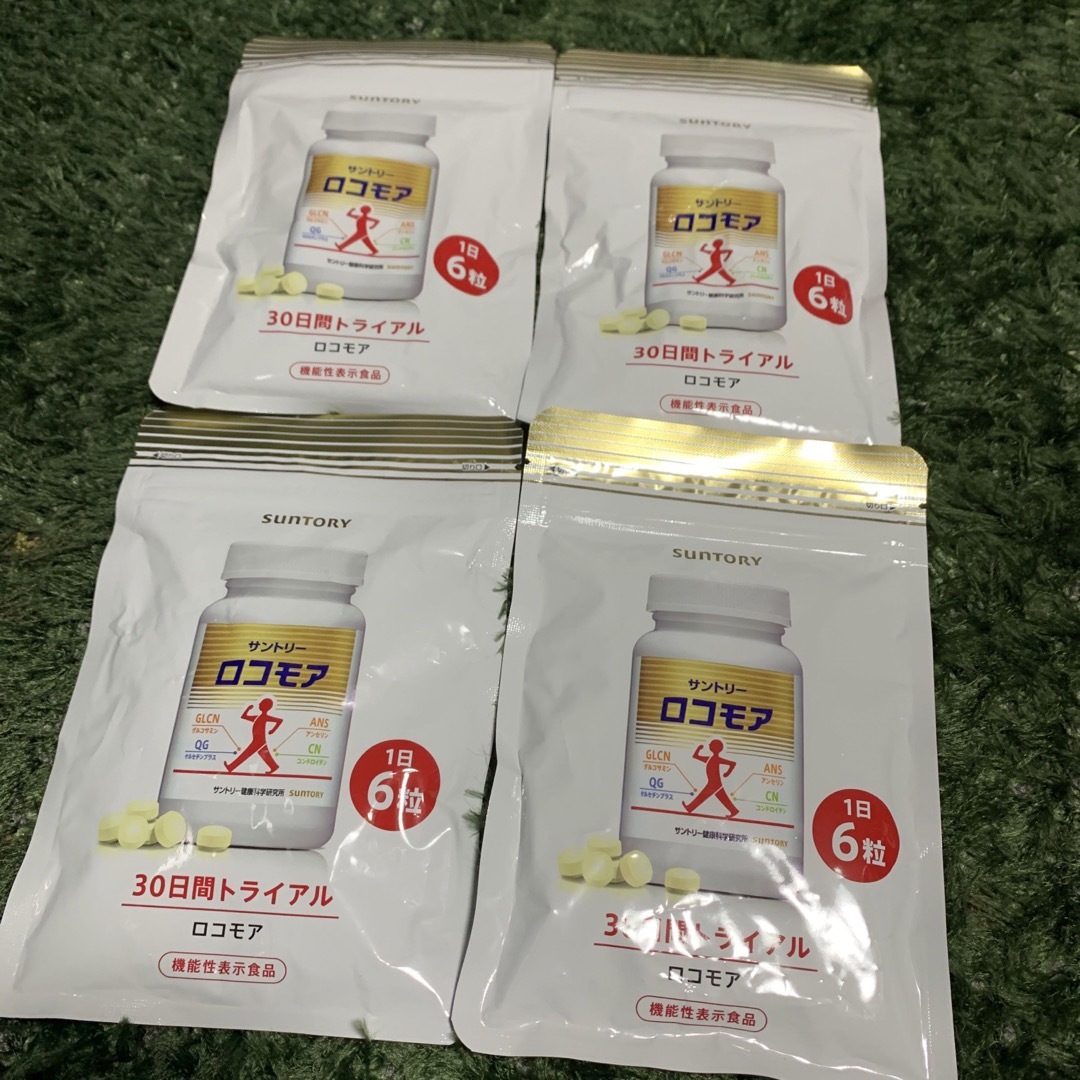 気質アップ サントリー ロコモア 180粒 4袋セット 健康食品 www.keitei