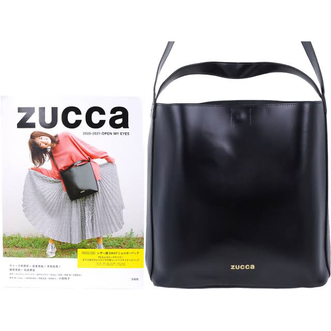 ZUCCa(ズッカ)のZUCCA 黒　ブラック　バッグ レディースのバッグ(トートバッグ)の商品写真