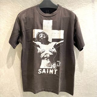 SAINT MICHAEL (セントマイケル) キリストプリント Tシャツ(Tシャツ/カットソー(半袖/袖なし))