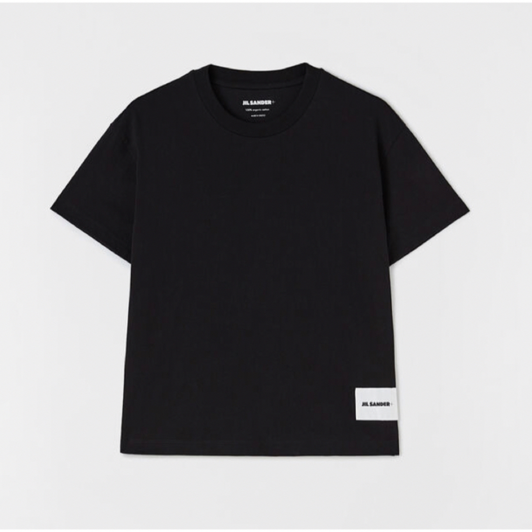 【新品未使用】JIL SANDER メンズ Tシャツ バラ 黒