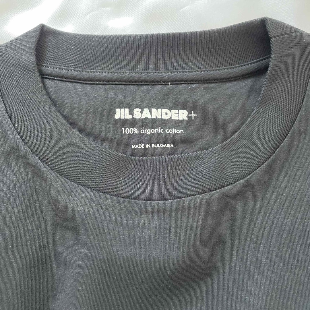 【新品未使用】JIL SANDER メンズ Tシャツ バラ 黒