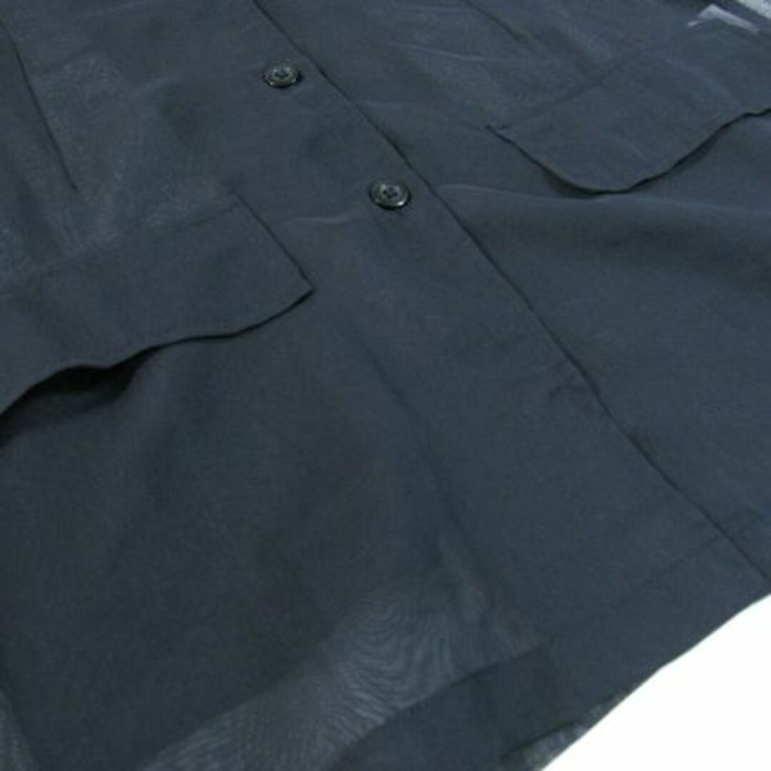 ◆新品未使用！LELLY シースルー シャツ ジャケット◆ブラック 2