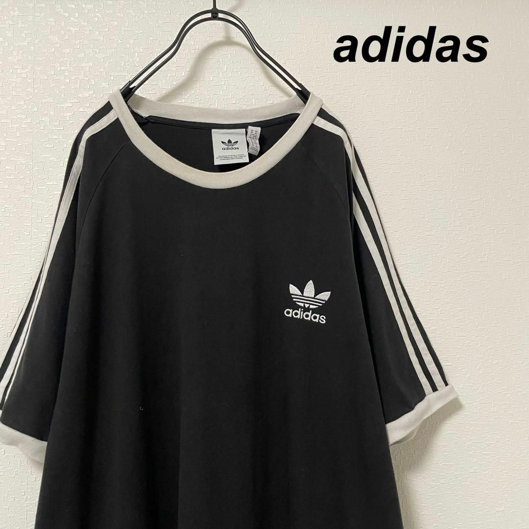 adidas - ビッグサイズ アディダス リンガーTシャツ ワンポイント ...