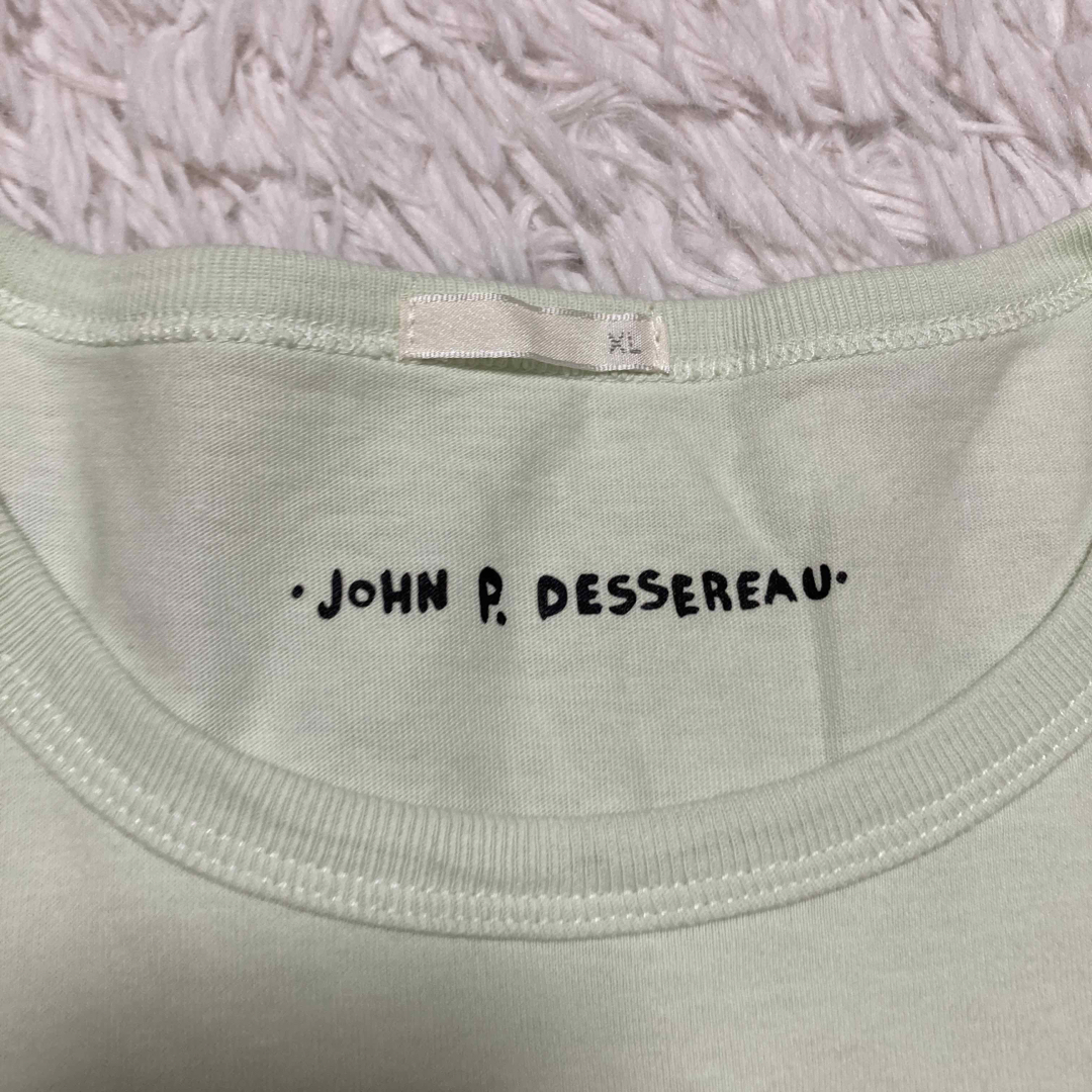 GU(ジーユー)のGU ・JOHN P. DESSEREAU. Tシャツ 大きいサイズ XL メンズのトップス(Tシャツ/カットソー(半袖/袖なし))の商品写真