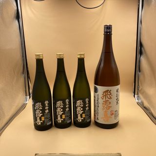 飛露喜 - 飛露喜 特別純米 1800 純米吟醸 720 4本セットの通販 by なか ...