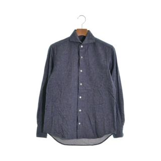 バーニーズニューヨーク(BARNEYS NEW YORK)のBARNEYS NEWYORK カジュアルシャツ S インディゴ 【古着】【中古】(シャツ)