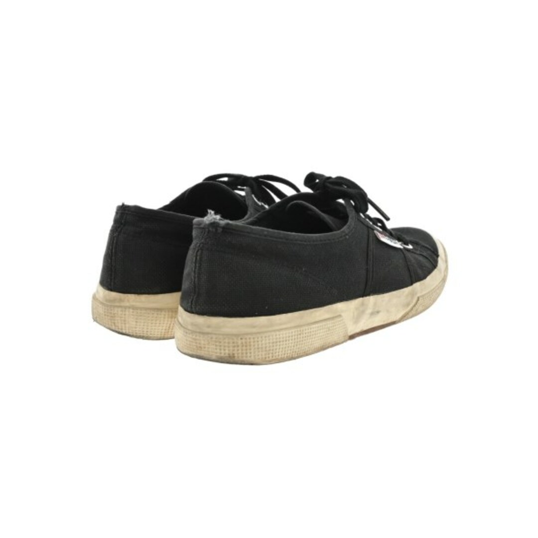 SUPERGA(スペルガ)のSUPERGA スペルガ スニーカー EU42(27cm位) 黒 【古着】【中古】 メンズの靴/シューズ(スニーカー)の商品写真