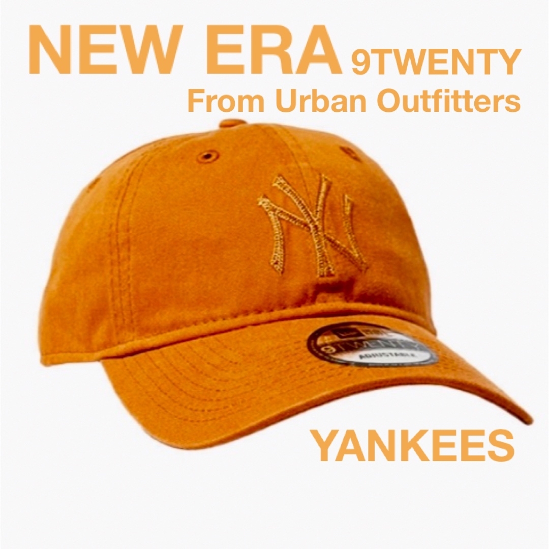 NEW ERA URBAN OUTFITTERS YANKEES orange