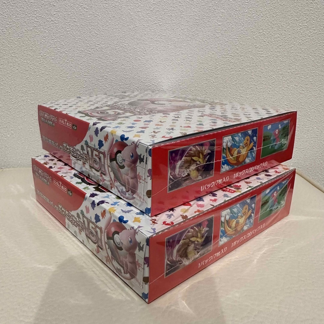 ポケモンカードゲーム　ポケモン 151 シュリンク付き 2BOX