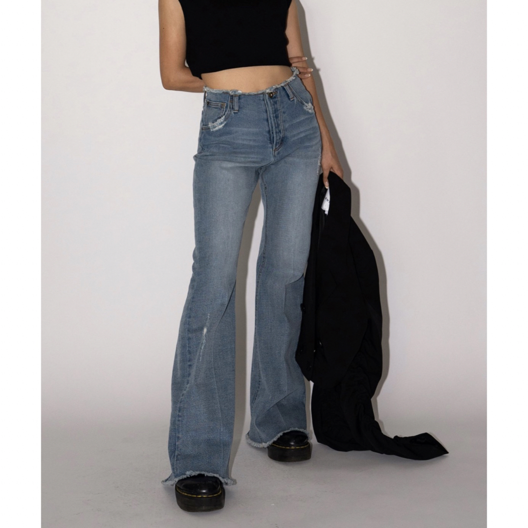 ACLENT☆ Cut off vintage jeans