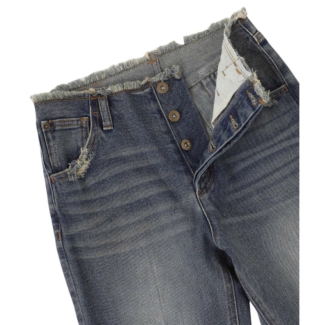 ACLENT☆ Cut off vintage jeans