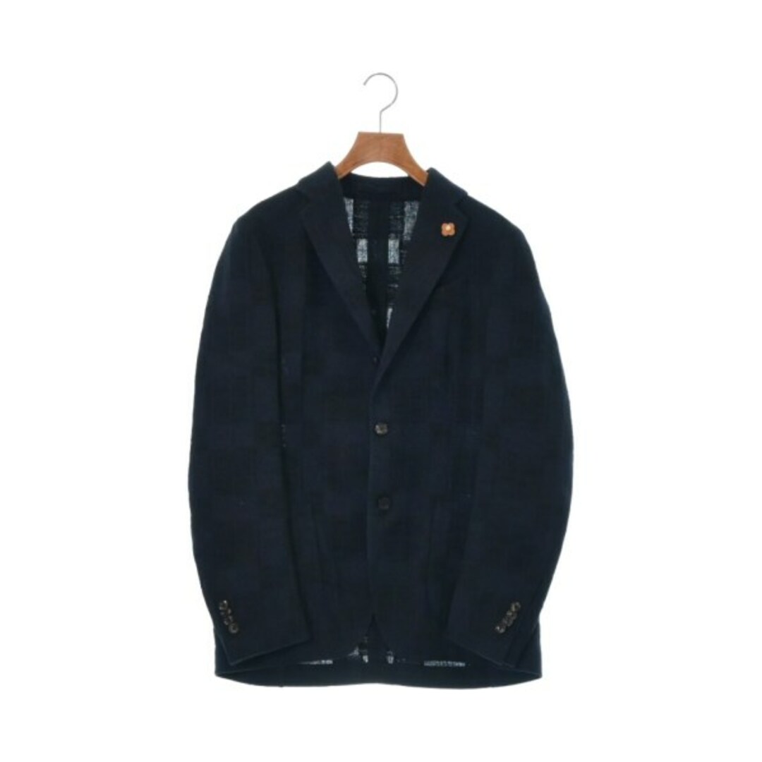 同梱不可 LARDINI ラルディーニ テーラードジャケット 46(M位) 紺系