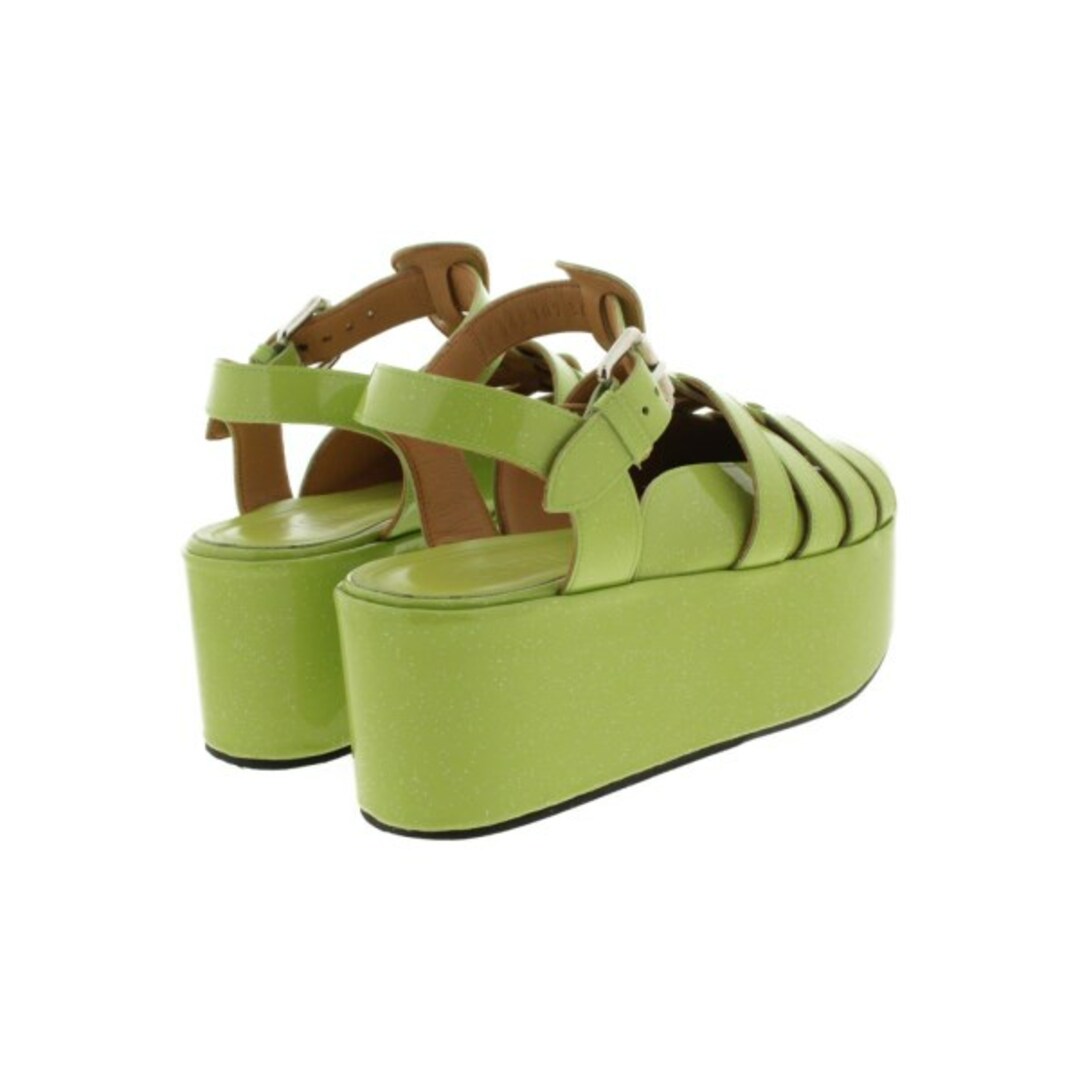 LOEWE - LOEWE ロエベ サンダル EU36(22.5cm位) 黄緑 【古着 LOEWE - LOEWE ロエベ サンダル EU36(22.5cm位) 黄緑 【古着