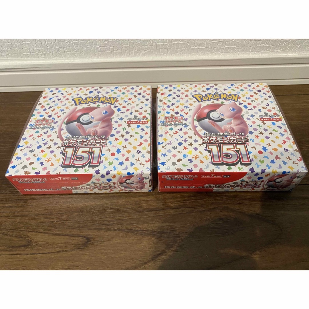 ポケモンカード151 2BOX シュリンク付 トレーディングカード ポケモンカード151 2BOX シュリンク付 トレーディングカード