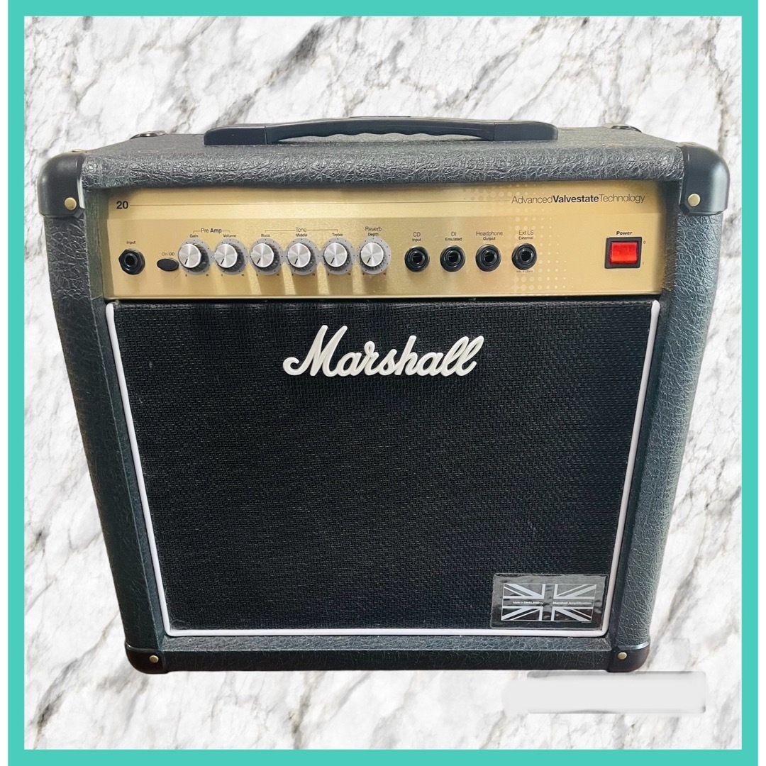 MarshallマーシャルアンプAVT20真空管搭載 - アンプ MarshallマーシャルアンプAVT20真空管搭載 - アンプ