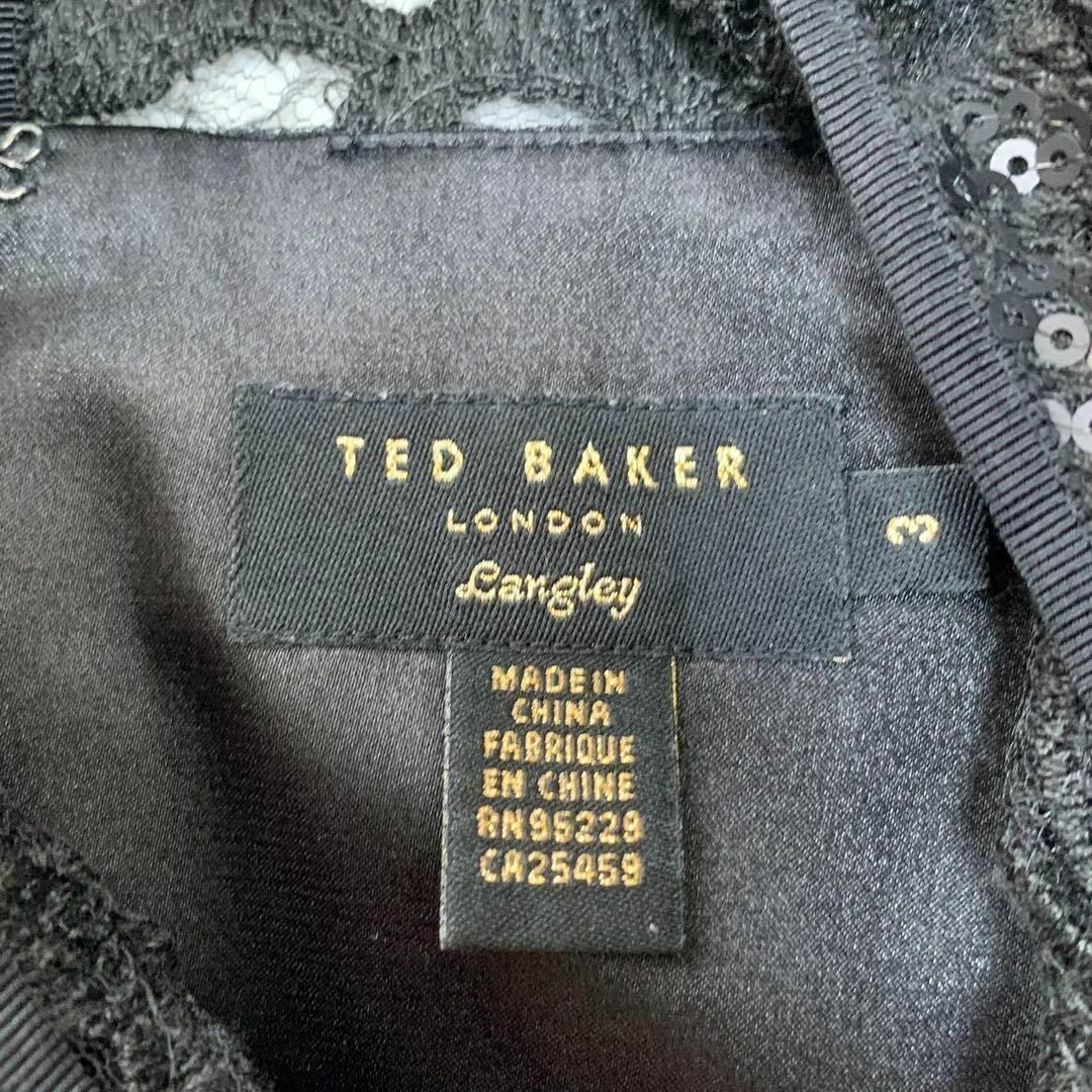 TED BAKER★テッドベイカー/ワンピース/膝丈/スパンコール