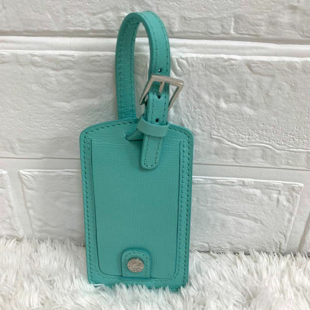 Tiffany & Co. - 美品✨ティファニー ラゲージタグ ネームタグ レザー