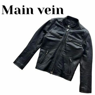 入手困難♪Main vein Timeison ライダース レザージャケットの通販｜ラクマ