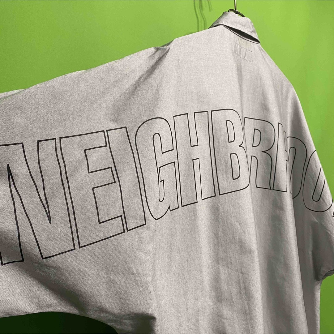 【GRAY】NEIGHBORHOOD BIG LOGO / C-SHIRT.SS