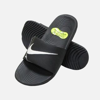 ナイキ(NIKE)の★新品★ナイキ★カワスライド (Black/White/6Y/24cm)(サンダル)