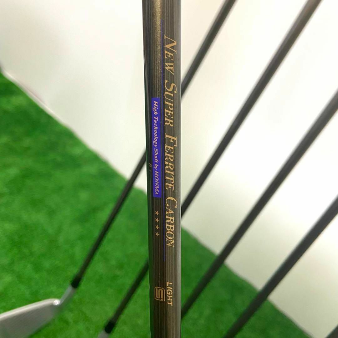 幻の4星!! HONMA ホンマ LB-606 金モグラ メンズアイアンセット