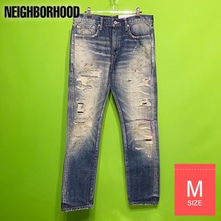 NEIGHBORHOODネイバーフッド スタッズサベージベーシックデニムパンツ