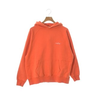 Second/Layer セカンドレイヤー パーカー L オレンジ 【古着】【中古】(パーカー)