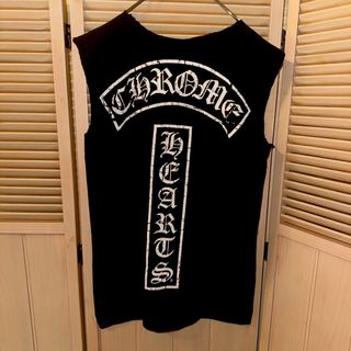 クロムハーツ(Chrome Hearts)の廃盤品　Chrom Hearts STAR Tシャツ　タンクトップ　リメイク品(タンクトップ)