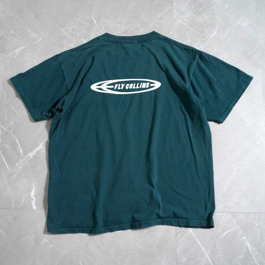 オニータ　Tシャツ　バックプリント　90s USA製　緑　シンプル