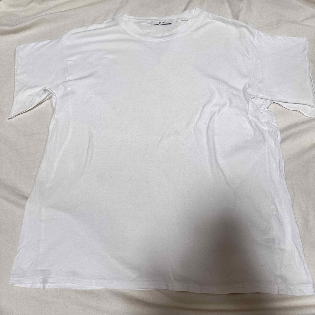 CLANE(クラネ)のCLANE クラネ　ボックススリーブ　カットソー　Tシャツ レディースのトップス(カットソー(半袖/袖なし))の商品写真