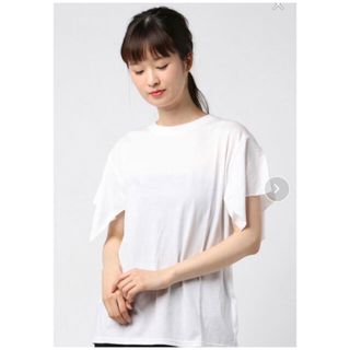 クラネ(CLANE)のCLANE クラネ　ボックススリーブ　カットソー　Tシャツ(カットソー(半袖/袖なし))