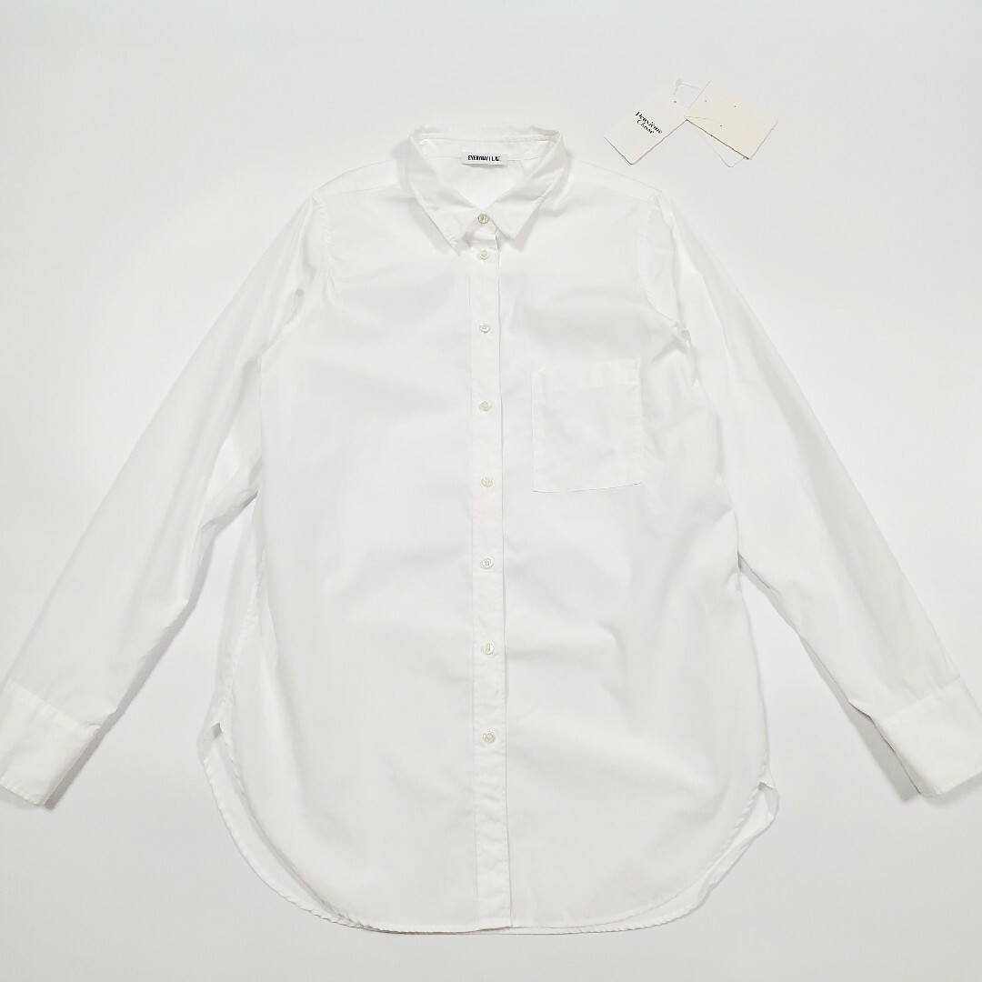 美品　Deuxieme Classe
Big Wash シャツ
ホワイト