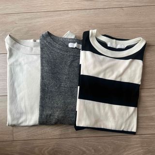 ホームスパン(homspun)のhomspun プルオーバー3着セット(Tシャツ(半袖/袖なし))