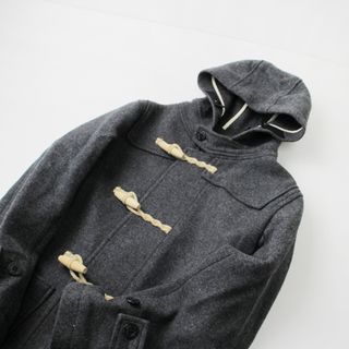 ORCIVAL / オーチバル | GEELONG LAMBS MELTON DUFFLE COAT ジーロン ラム メルトン トグルボタン フード ロング ダッフル コート | 1 | ネイビー | レディース