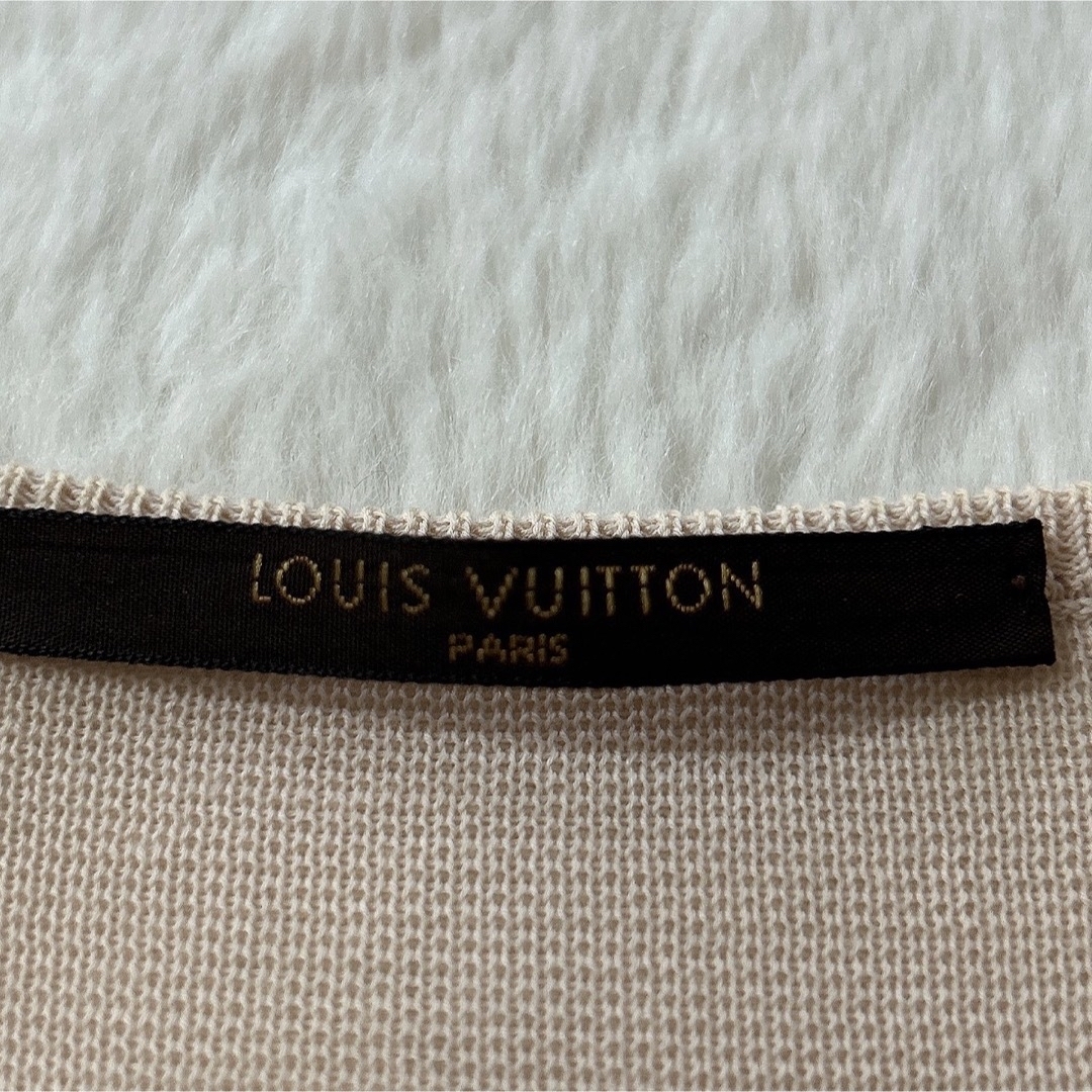 LOUIS VUITTON コットンニット　半袖薄手