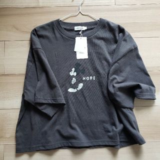 レプシィム(LEPSIM)の新品　MICKEY/ショートワイドTシャツ(Tシャツ(半袖/袖なし))