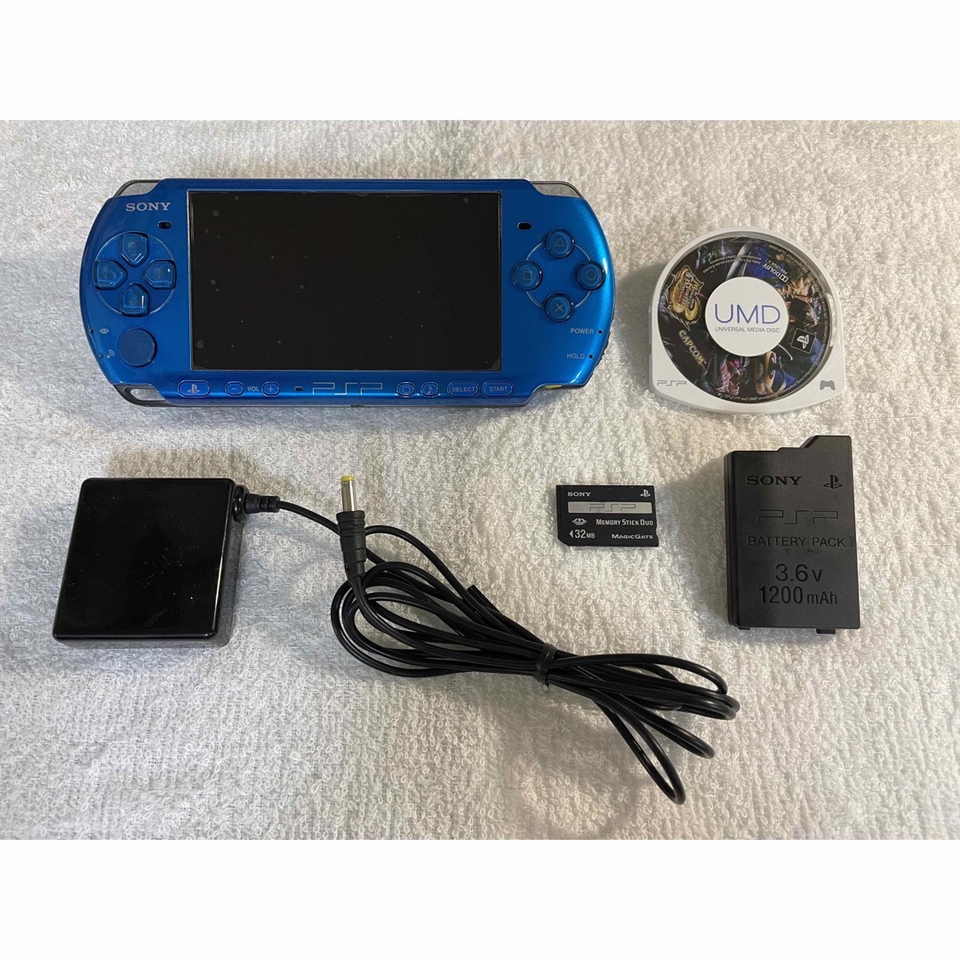 ☆ほぼ新品☆ PSP-3000  バイブラントブルー