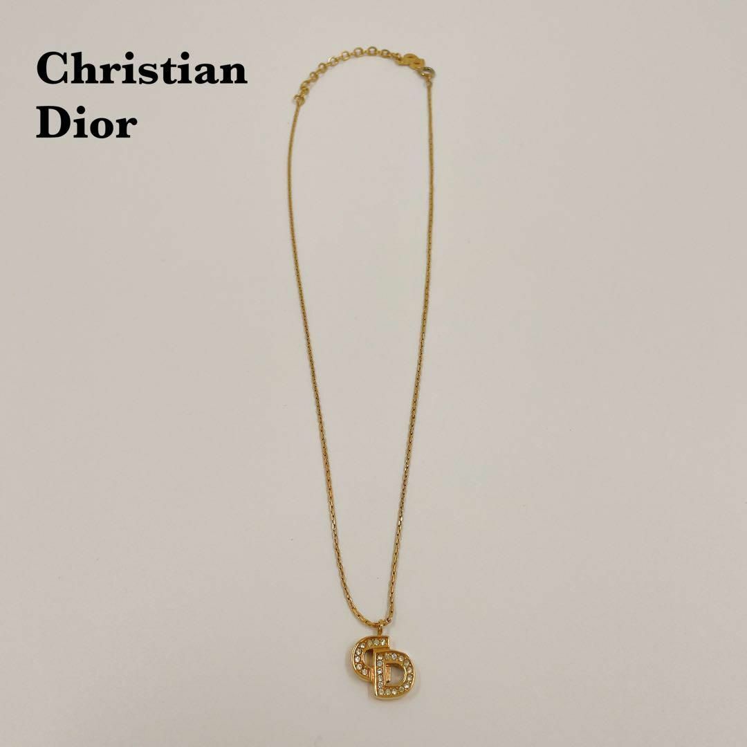 正規品Christian Dior クリスチャンディオール CDロゴネックレス