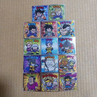 ドラゴンボールマンチョコ超 ドラゴンボール超SHコレクターシール １４枚(その他)