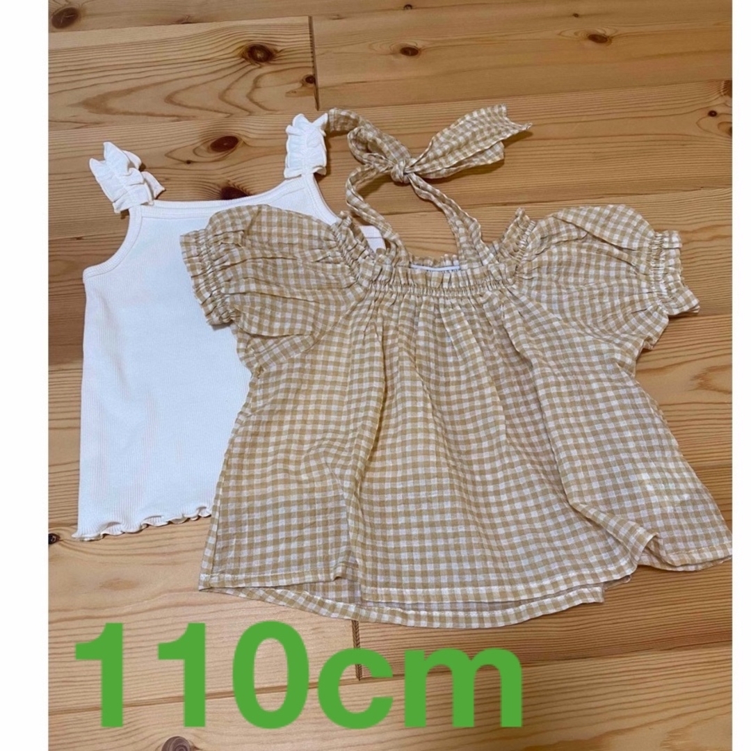 petit main(プティマイン)の★新品未使用★ プティマイン 110cm 女の子 キッズ/ベビー/マタニティのキッズ服女の子用(90cm~)(Tシャツ/カットソー)の商品写真