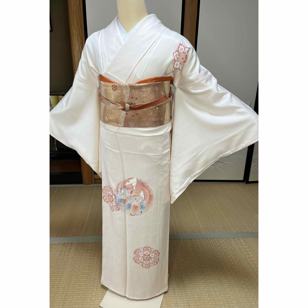 ホットオンライン 正絹 相良刺繍 高級訪問着(しつけ糸付き