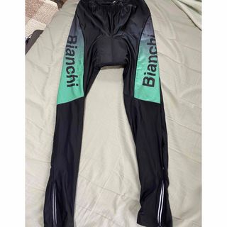 ビアンキ(Bianchi)の【未使用】Bianchi レーサーパンツ パッド付き Mサイズ(ウエア)