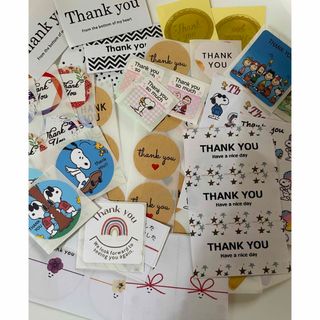 スヌーピー(SNOOPY)のThank You サンキュー シール【いろいろ】(シール)