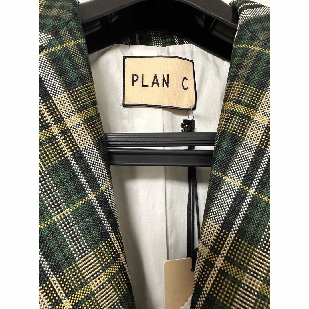 Plan C - planc チェックジャケットの通販 by ANNA's shop|プランシー