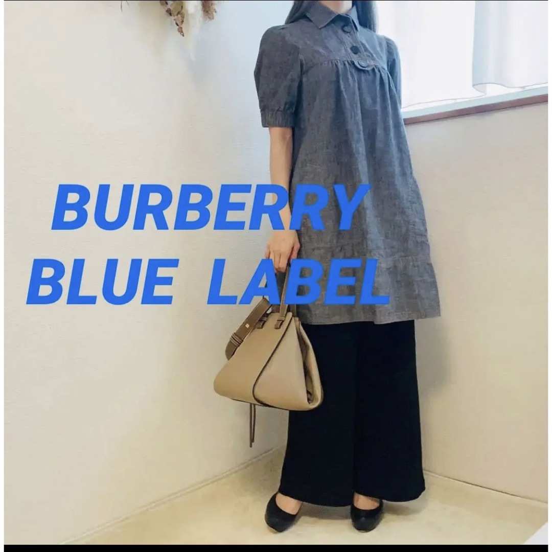 BURBERRY BLUE LABEL - Burberry バーバリーブルーレーベル チュニック ...