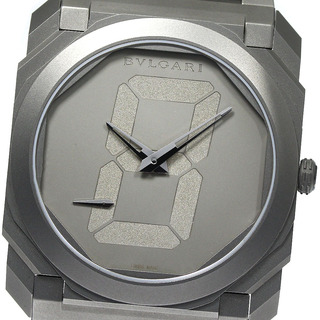 ブルガリ(BVLGARI)のブルガリ BVLGARI 103569 オクト フィニッシモ 宮島達男限定モデル 自動巻き メンズ 極美品 箱・保証書付き_753263(腕時計(アナログ))
