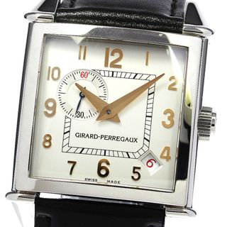 ジラールペルゴ(GIRARD-PERREGAUX)のジラール・ペルゴ GIRARD-PERREGAUX 25815 ヴィンテージ1945 スクエア スモールセコンド 自動巻き メンズ 良品 保証書付き_754816【ev10】(腕時計(アナログ))