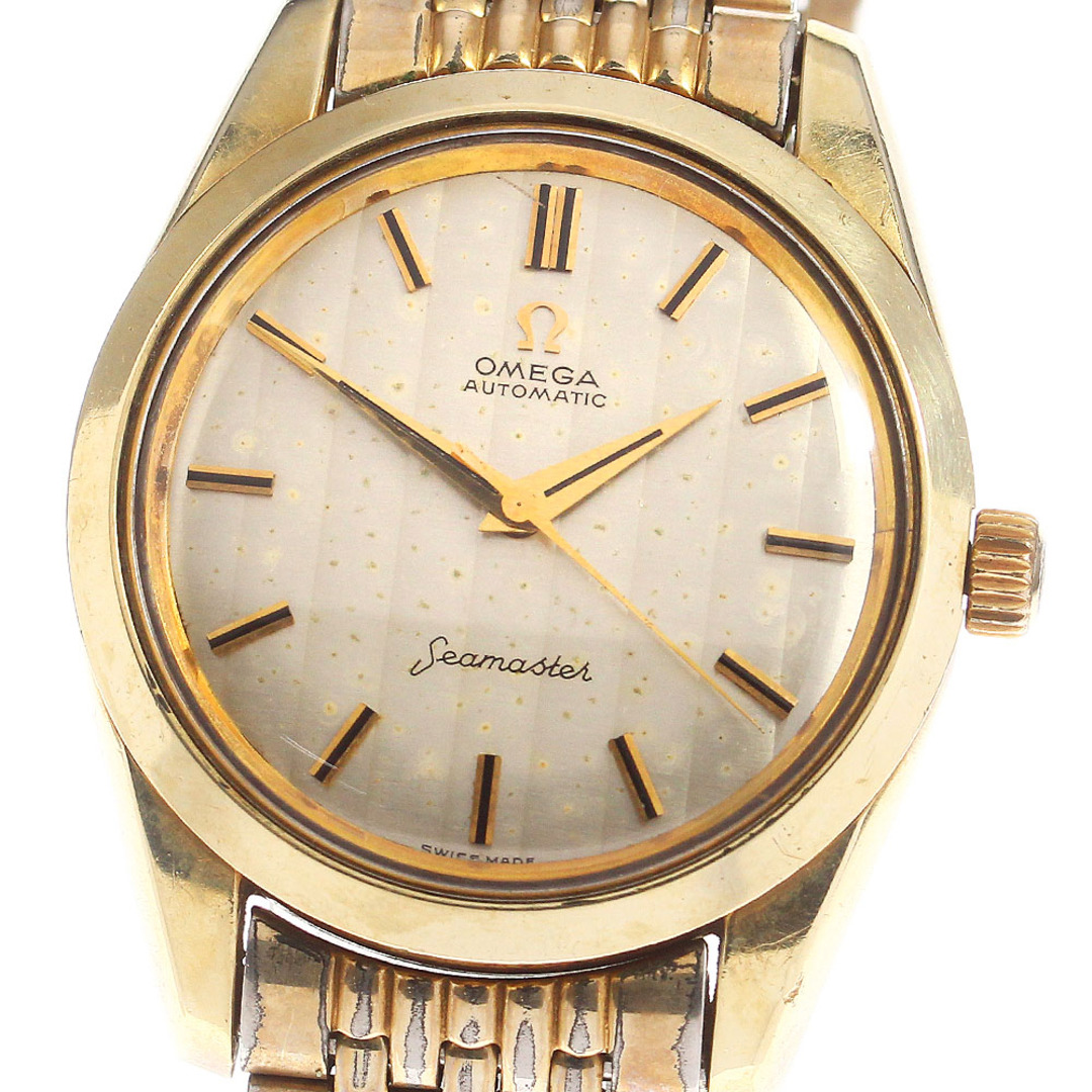 オメガ OMEGA Ref.14779-61 シーマスター Cal.565 ライスブレス 自動巻き メンズ _756106