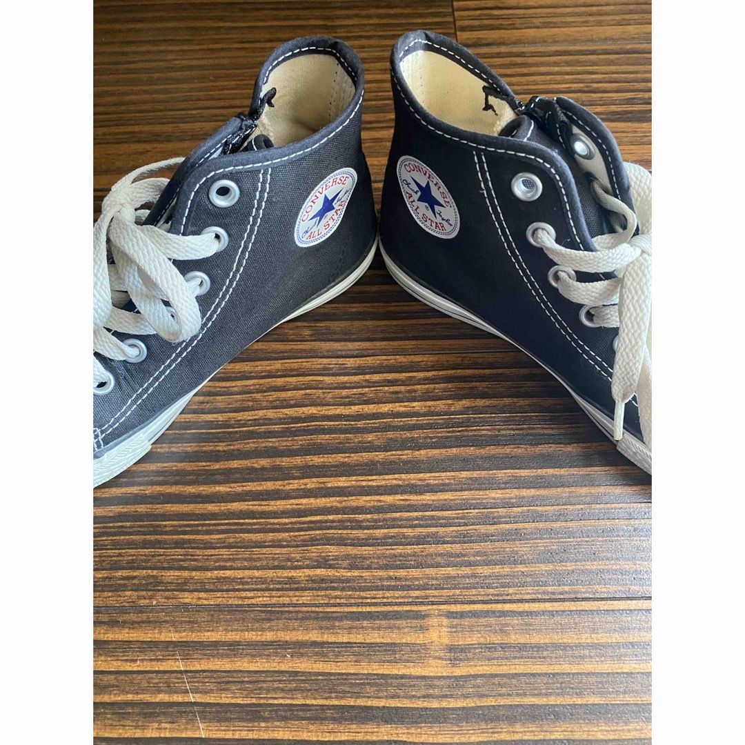 ALL STAR（CONVERSE）(オールスター)のconverse/コンバース/キッズ/スニーカー/ハイカット/20cm/黒 キッズ/ベビー/マタニティのキッズ靴/シューズ(15cm~)(スニーカー)の商品写真